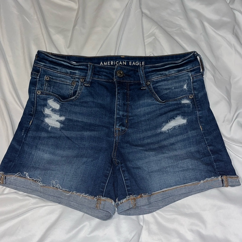 American Eagle Super Stretch Midi Short